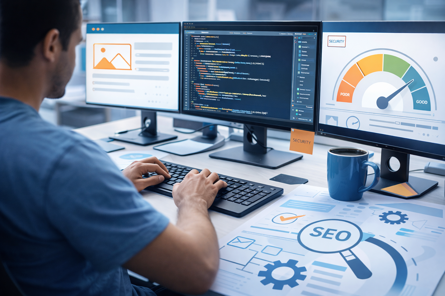 Desarrollo web profesional basado en estructura, rendimiento y SEO