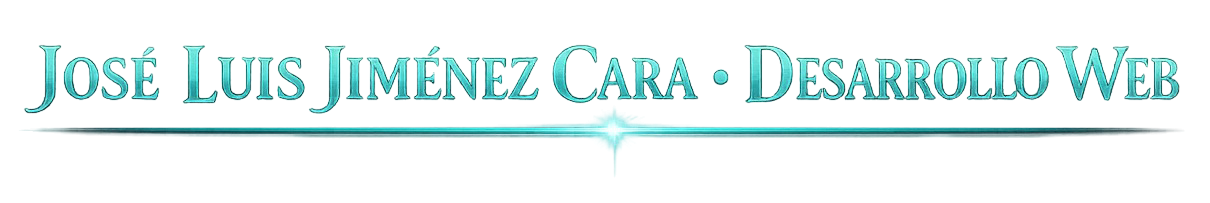 José Luis Jiménez Cara · Desarrollo Web